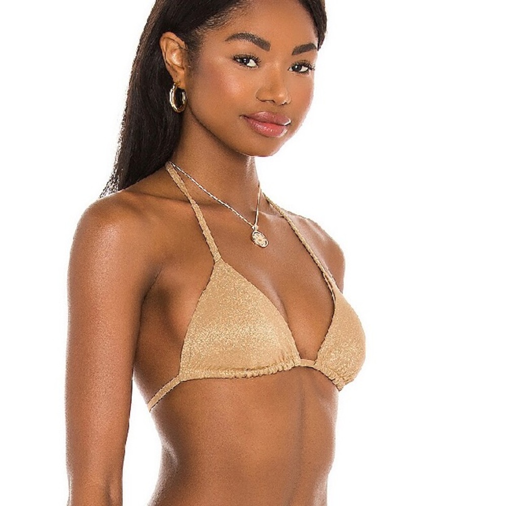 Vitamin A Golden Glow Bikini Top & Bottoms